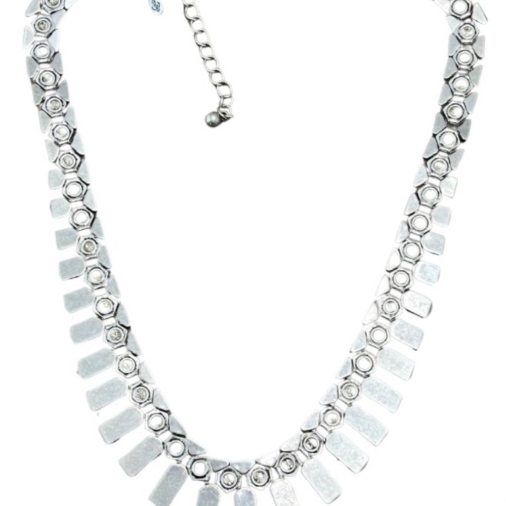 Premier Designs Silver Statement Necklace (16-18 inches)